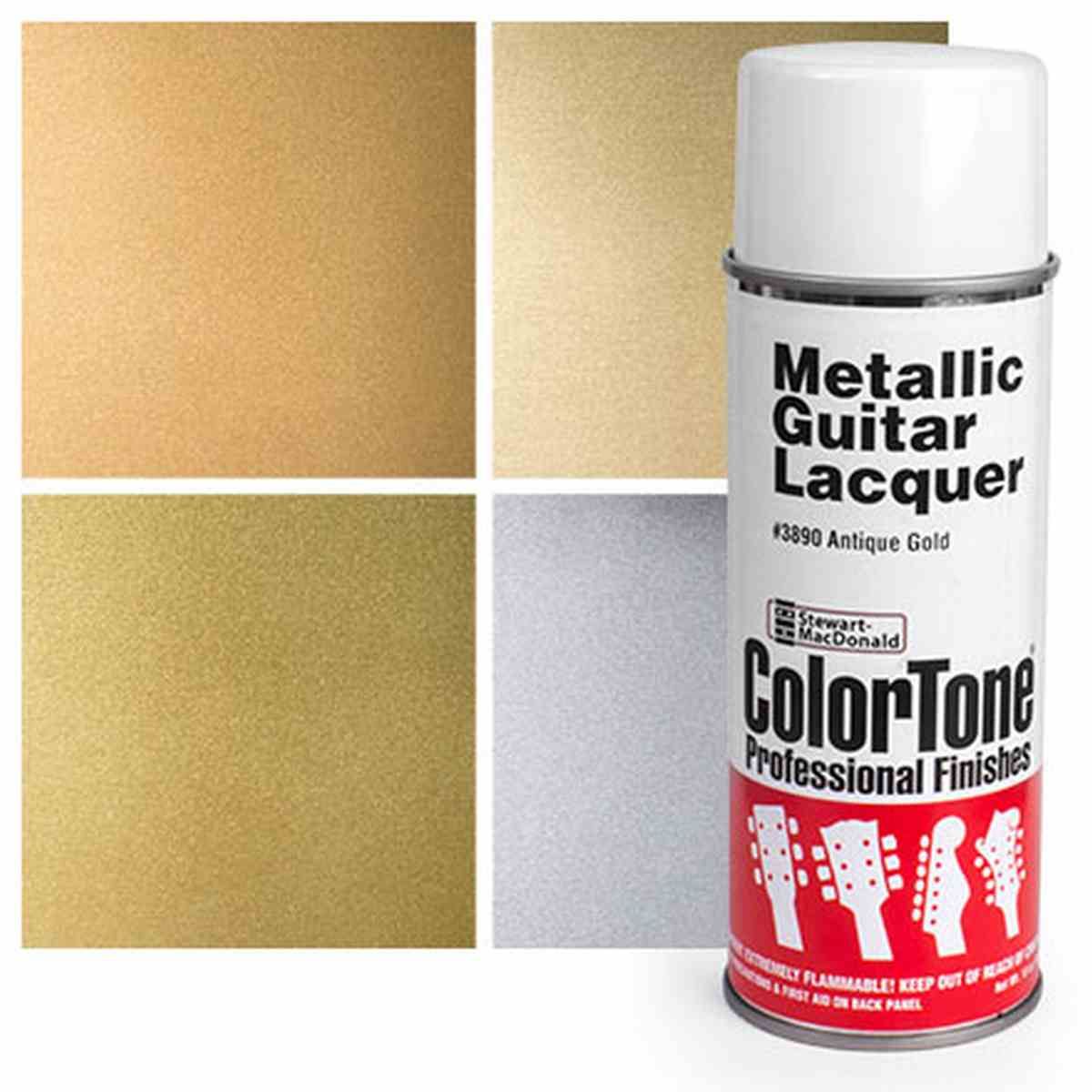Hard Wearing Metallic Gold Spray Paint , High Gloss Lacquer Paint